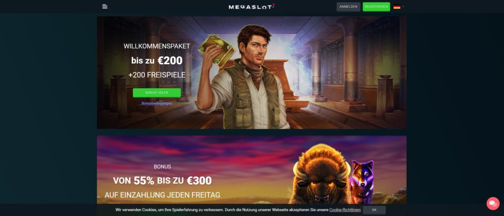 megaslot bonus